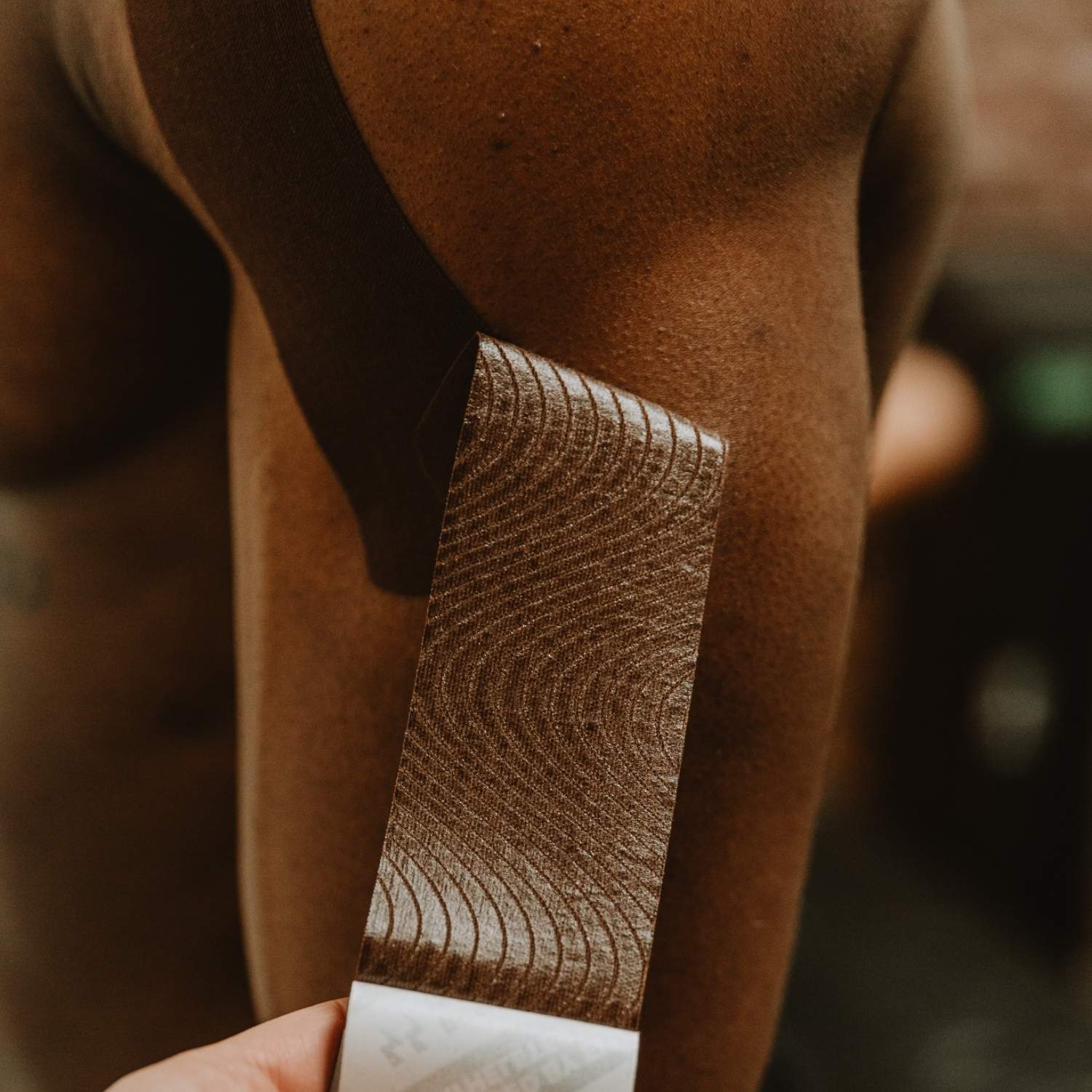 Kinesiology tape removal
