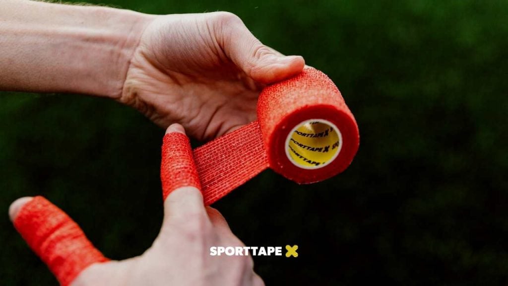 Goalkeeper Finger Tape - Bandage Taping with Cohesive Wrap
