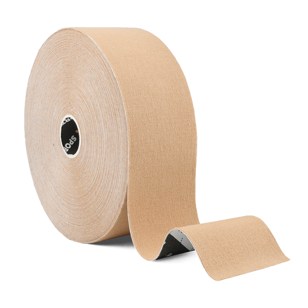 Single Roll Kinesiology Tape 5cm by 22 meters in Beige